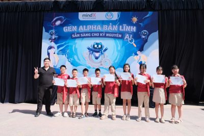 Hoạt động trải nghiệm “Gen Alpha bản lĩnh – Sẵn sàng cho kỷ nguyên AI”